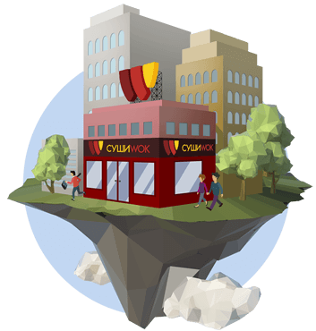 Суши Wok рядом